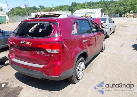 2015 Kia Sorento Lx V6 из США, поврежденный, VIN 5XYKTDA72FG582334